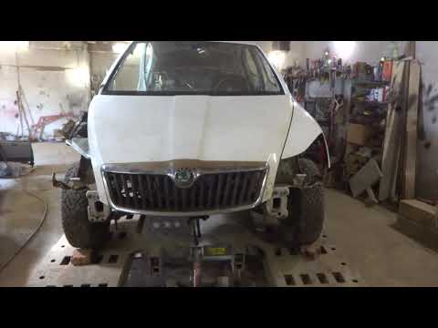 Видео: Skoda Octavia Продольный распил.Кузовной ремонт.body repair