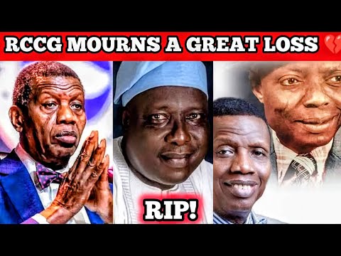 Видео: 😭 Так грустно! Пастор Адебойе оплакивает потерю сына основателя RCCG - Пастор Ифеолува Акиндайоми