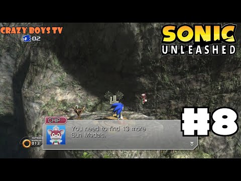 Видео: Sonic Unleashed #8 (Медалей не хватает)