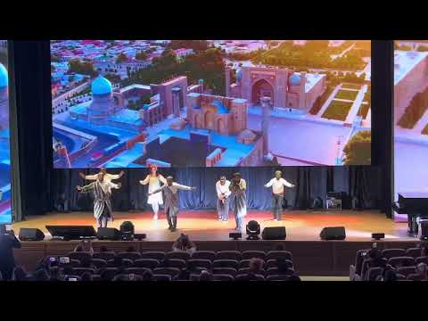 Видео: Узбекский танец в исполнении африканские студенты 