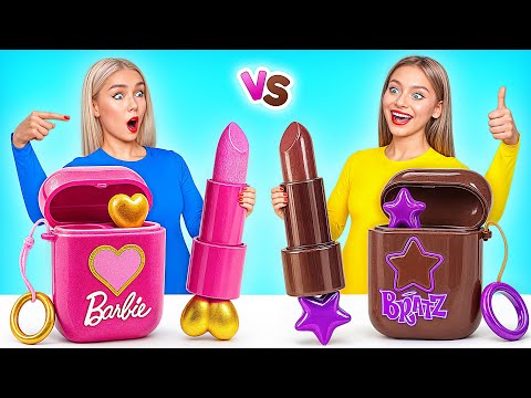 Видео: Челлендж. Шоколадная Еда vs Настоящая Еда с Уэнсдей Аддамс | Сумасшедший Челлендж Bubba DO Challenge