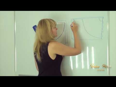 Видео: ЮБКА СОЛНЦЕ со шлейфом - Как сшить свадебное платье - BRIDAL SEWING Techniques | Алена Пекур