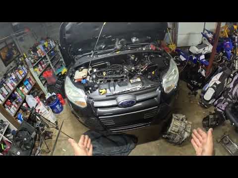 Видео: Установка трансмиссии Ford Focus менее чем за час! Трансмиссия DPS6.