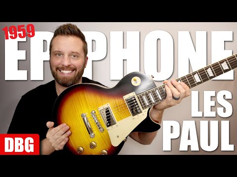 Видео: Epiphone Les Paul 1959 года! — Переиздание Les Paul, которое я ДЕЙСТВИТЕЛЬНО могу себе позволить!