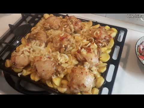 Видео: Муся кушает сырую картошку.Готовлю вкусный ужин.