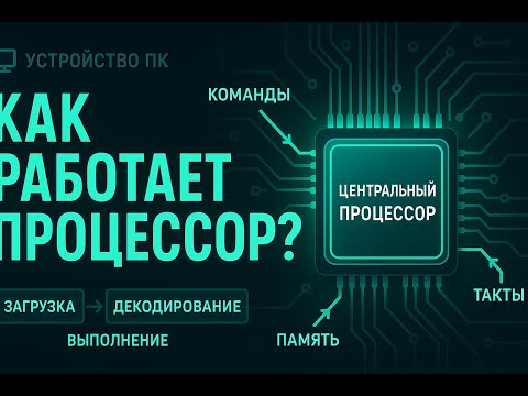 Видео: Процессор простыми словами: транзисторы, логические вентили и цикл работы