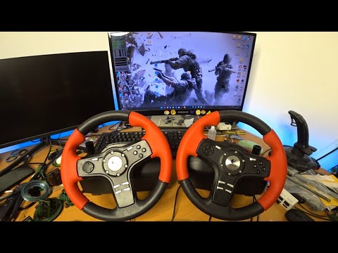 Видео: Модификация Logitech Formula EX на 600 градусов.