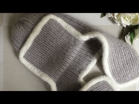 Видео: КЕТТЛЕВКА ШАПКИ-УШАНКИ ПРОСТОЙ СПОСОБ! KNITTED HAT