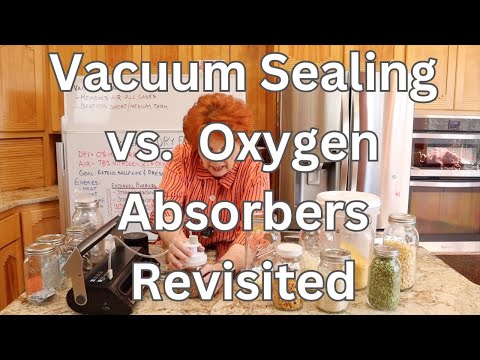 Видео: Повторное рассмотрение вакуумной герметизации и поглотителей кислорода