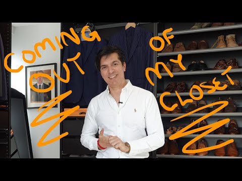 Видео: Экскурсия по мужскому гардеробу