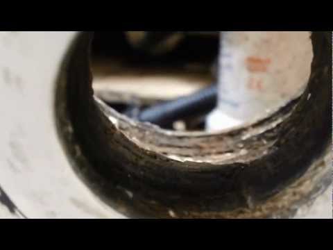 Видео: Заделывание отверстий в транце и создание новых отверстий, установка новых фитингов, проходящих ч...