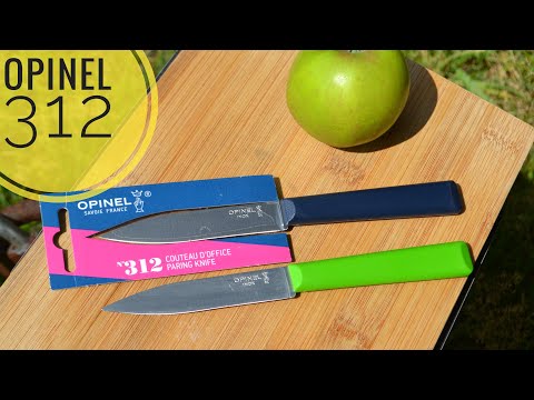 Видео: Кухонный нож Opinel 312, обзор / сравнение