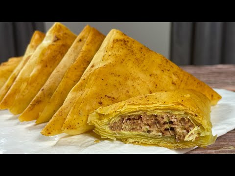 Видео: Пиріжки з тіста філо з м'ясною начинкою: Кімадопітакія/Kimadopitakia. Грецька кухня