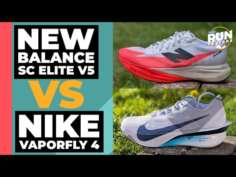 Видео: New Balance SC Elite V5 против Nike Vaporfly 4 | Что мы выберем для дня гонки?