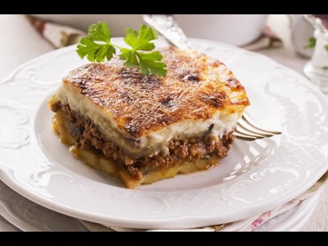 Видео: "Мусака" из баклажанов по-Гречески.μουσακάς. մուսատկա.musaqqaʿa.