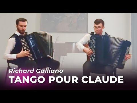 Видео: R. Galliano - Tango pour Claude | Дует баяністів Речицький & Білецький (Житомир)