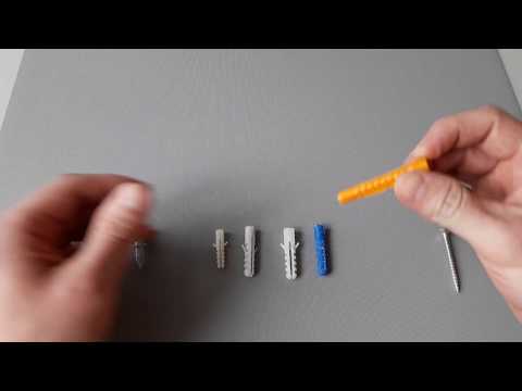 Видео: Как выбрать дюбель, самый универсальный дюбель