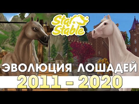 Видео: Эволюция Лошадей [2011-2020] | Star Stable Online