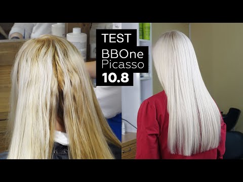 Видео: Тестирую краситель BB One Picasso Репигментация - окрашивание пустых белых волос