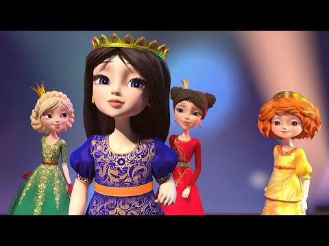 Видео: Царевны 👑 песня "Золотые облака" Караоке 🎤 Поем вместе