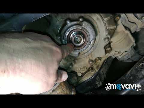 Видео: Toyota Venza. Замена сальника коленчатого вала.