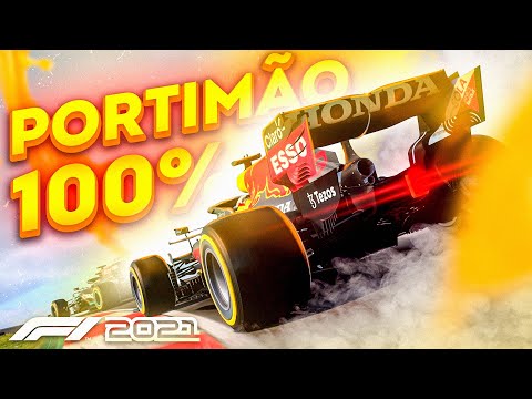 Видео: 66 кругов Portimao 100% Гонка - F1 2021