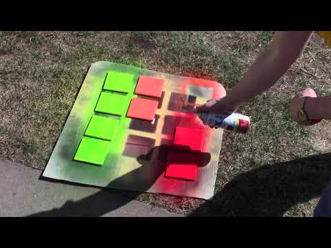 Видео: Травление плитки многоцветной (окрашенной слоями)