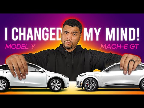 Видео: ПРАВДА - TESLA MODEL Y против Mustang Mach-E!