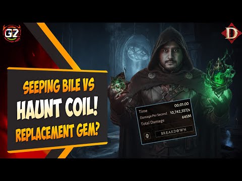 Видео: ТЕСТ НА УЩЕРБ - Просачивающаяся желчь против Катушки Призрака | Замена камня? | Diablo Immortal