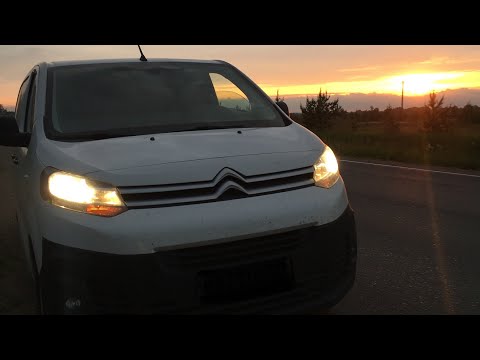 Видео: Citroen jumpy - езда по трассе