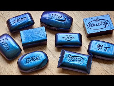 Видео: ASMR SOAP. 💙💙Резка сухого мыла. Satisfying video💙💙