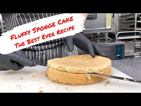 Видео: Как испечь бисквит для торта. Простой рецепт пышного бисквита. Как легко разрезать бисквит