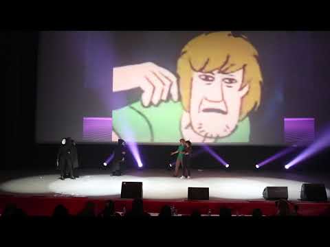 Видео: Голубые Голуби - Скуби Ду и спунлае мунлае - Сценический косплей - UNICORN 2019