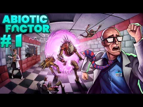 Видео: В лаборатории произошол комфуз // Abiotic Factor #1