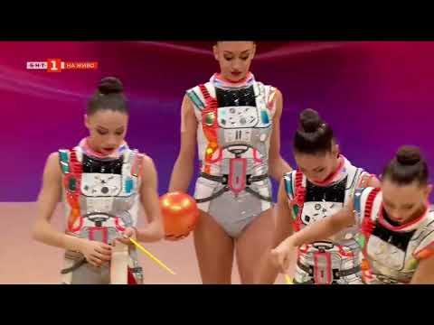 Видео: България - топки и ленти - финал - Световно първенство по художествена гимнастика Валенсия 2023