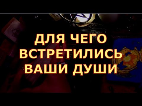 Видео: ДЛЯ ЧЕГО ВСТРЕТИЛИСЬ ВАШИ ДУШИ ВАМ #таролюбви#таросегодня#чтодумает#егомысли#егочувства#будущиймуж