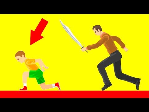 Видео: НЕ ДОГОНИШЬ! БЕЗУМНЫЙ МУЖИК ВЕДЕТ ОХОТУ! ПРОШЕЛ САМЫЙ ДИКИЙ УРОВЕНЬ В ХЭППИ ВИЛС (Happy Wheels)