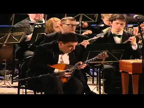 Видео: Н.Н. Малыгин - пьеса для балалайки с оркестром "Ой, то не вечер"