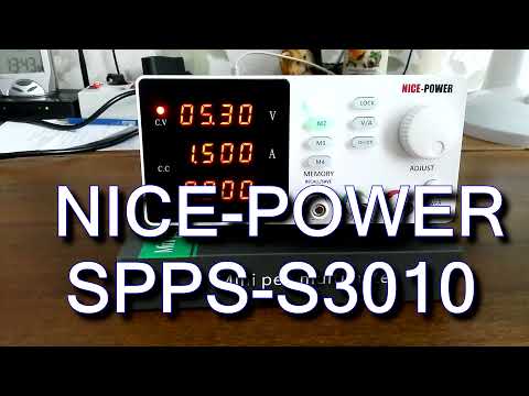 Видео: Лабораторный блок питания NICE POWER SPPS-S3010