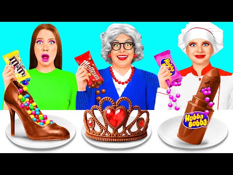 Видео: Кулинарный Челлендж: Я против Бабушки | Безумная Кулинарная Битва от GoFun Challenge