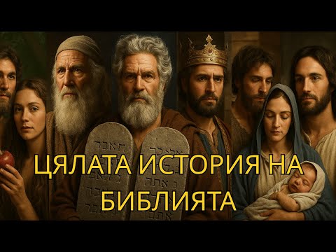 Видео: Историята на Библията, както никога не сте я виждали — от Сътворението до Обещания Месия
