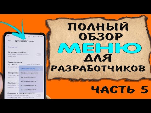 Видео: 📖 Секретное меню телефона. Полный обзор всех функций меню для разработчиков. Часть 5