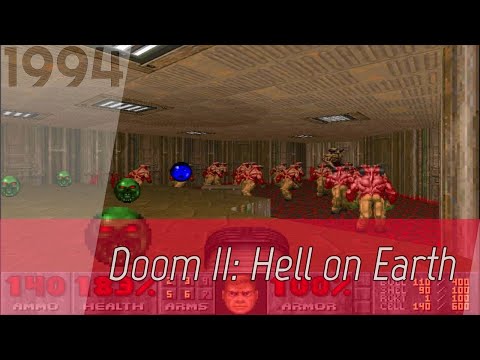 Видео: Doom II: Hell on Earth [1080p60] | Час игры