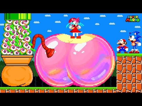 Видео: Super Mario Bros., но 999 крошечных семян — руководство по гигантскому лабиринту от персика до ту...