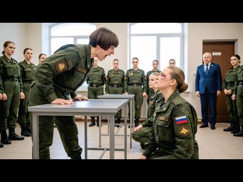 Видео: Прапорщик пнула дочь простого мужика, а он оказался Начальником Генштаба в ярости.