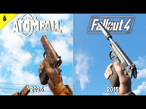 Видео: Atomfall vs Fallout 4 – Сравнение деталей и физики