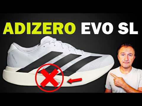 Видео: Не покупайте ADIDAS ADIZERO SL EVO, не увидев это!