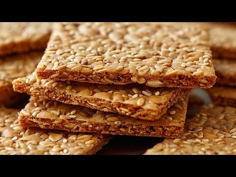 Видео: Только семена и вода! Крекеры из семечек! Супер хрустящие закуски!