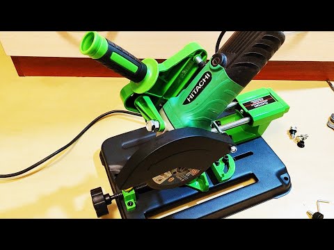 Видео: Стойка для болгарки с протяжкой BG-612507 сборка и тест