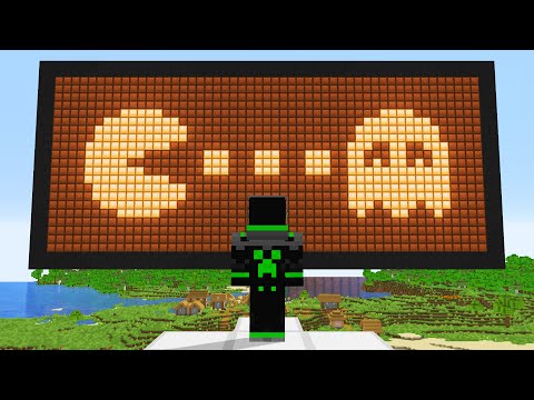 Видео: Я сделал Pac-Man, используя только редстоун!